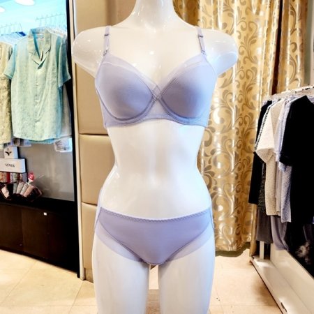AB컵 에어러블윈디브라 헴팬티세트