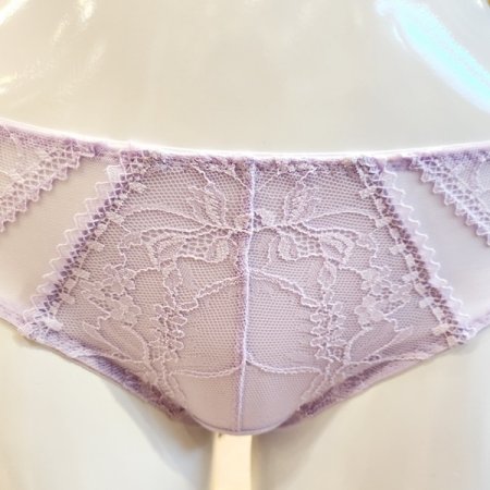 2색택1 자카드레이스 헴라인 여성팬티