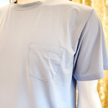 남성 라운드넥 스판 반팔 홈웨어