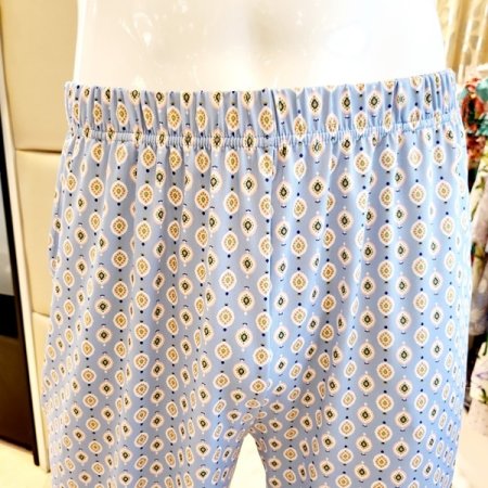 남성 스판 에스닉나염 반바지홈웨어