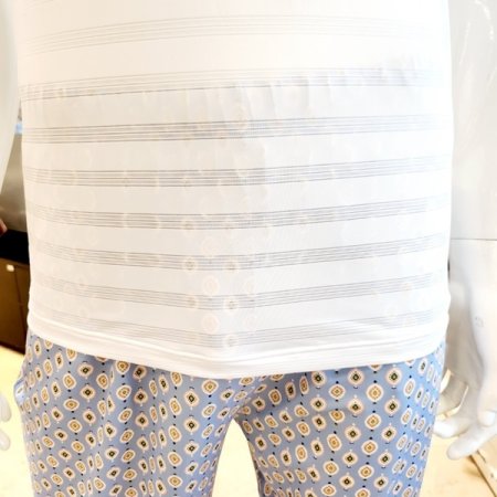 2색택1 아쿠아엑스 쿨 남성 반팔런닝