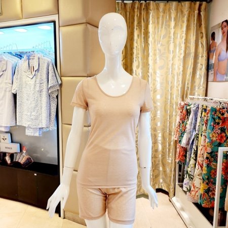 향균 소취 인견 혼방 여성 반팔런닝