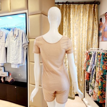 향균 소취 인견 혼방 여성 반팔런닝