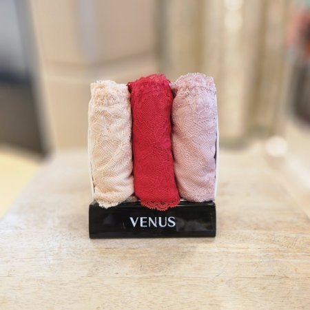 밑위높은 허리레이스 여성팬티 3종세트