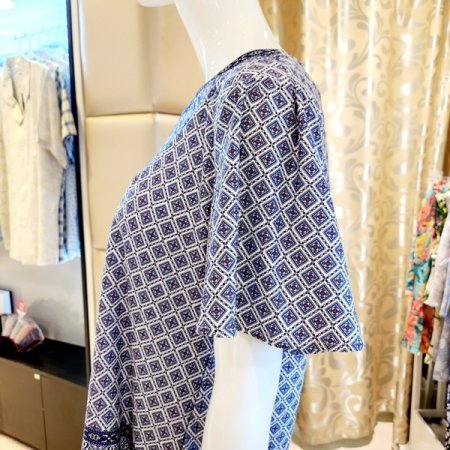 냉감소재 에스닉나염 여성 홈웨어