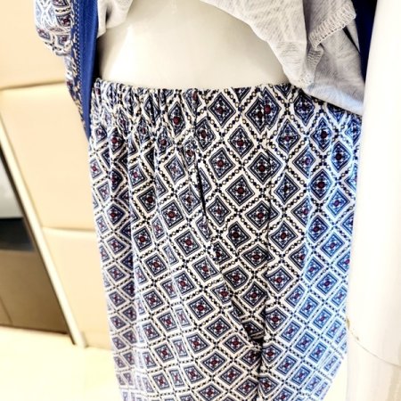 냉감소재 에스닉나염 여성 홈웨어