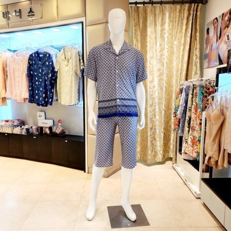 커플 냉감소재 홈웨어 상하세트