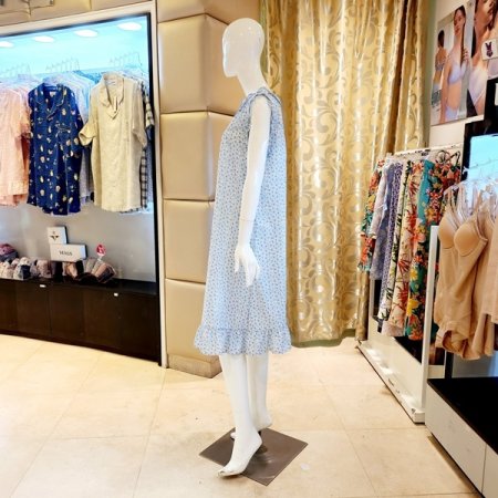 민소매 쿨 지지지 원피스 잠옷