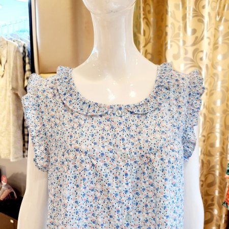 민소매 쿨 지지지 원피스 잠옷