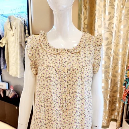 여름 쿨 지지미 원피스 파자마