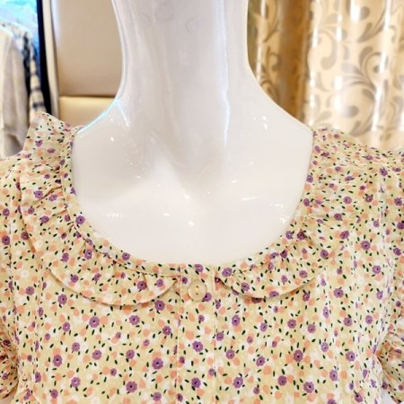 여름 쿨 지지미 원피스 파자마