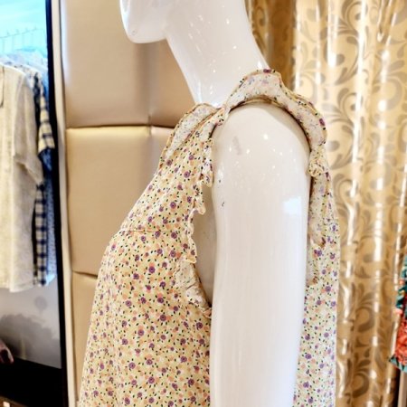 여름 쿨 지지미 원피스 파자마