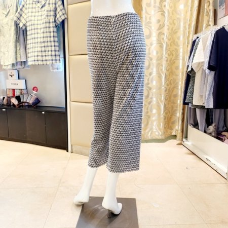 여성 주름지 홈웨어바지