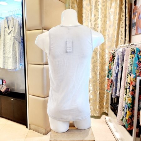 여름 고급 아사코튼 남자 민소매런닝