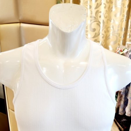 여름 고급 아사코튼 남자 민소매런닝