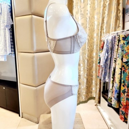 레이스몰드 보정브라 헴팬티세트AB컵