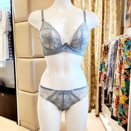 레이스몰드 보정브라 헴팬티세트AB컵