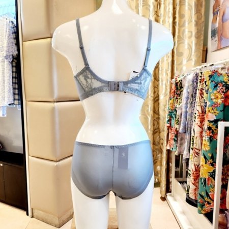 레이스몰드 보정브라 헴팬티세트AB컵