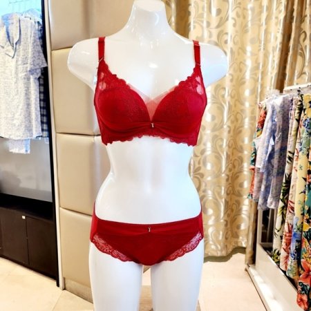 CD컵 블랙라벨 몰드브라 헴팬티세트