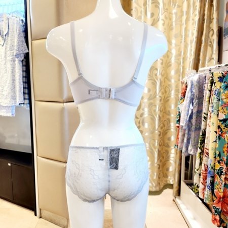AB컵 몰드브라 레이스팬티세트