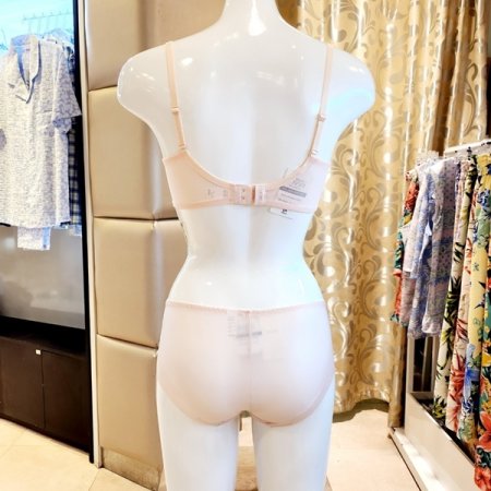 CD컵 레이스패드브라 헴팬티세트