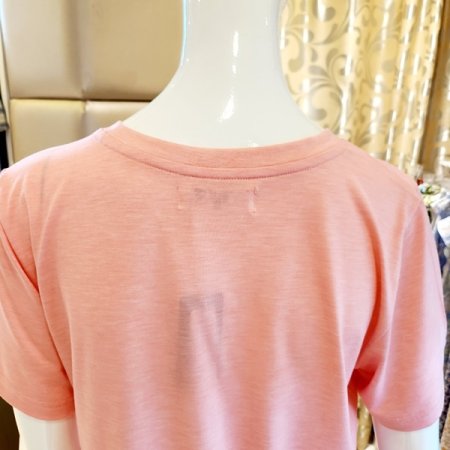 심플 베이직 여성 반팔상의 홈웨어