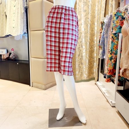 커플 솔리드상의 주름바지 홈웨어세트