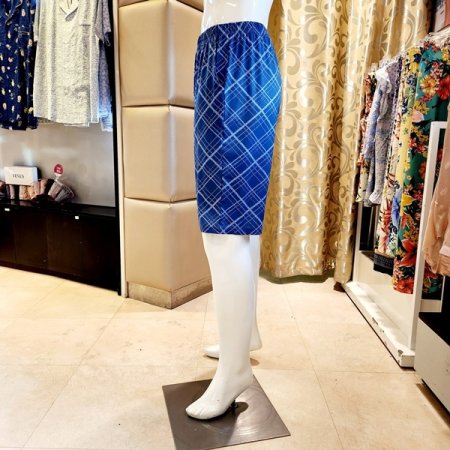 쿨 냉감소재 체크 남자 이지웨어바지