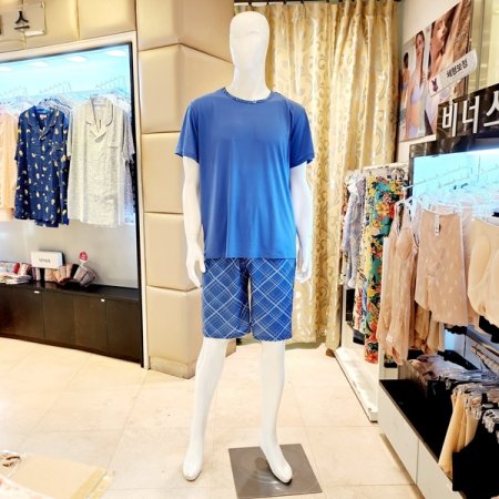 남성 쿨 냉감소재 이지웨어 상하세트