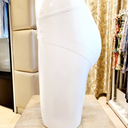 2색택1 레이스 레이어드 헴라인팬티