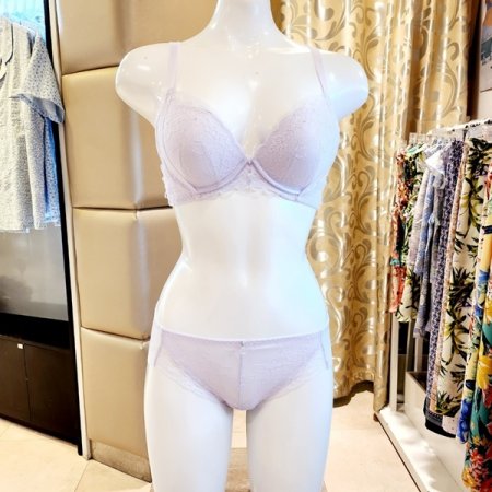 CD컵 레이스몰드브라 헴팬티세트