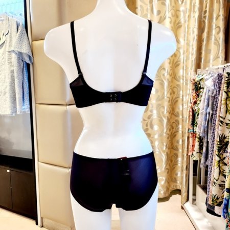 베이직 직조몰드브라 헴팬티세트EF컵