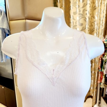 보들보들 인견 모달 골지 여성런닝