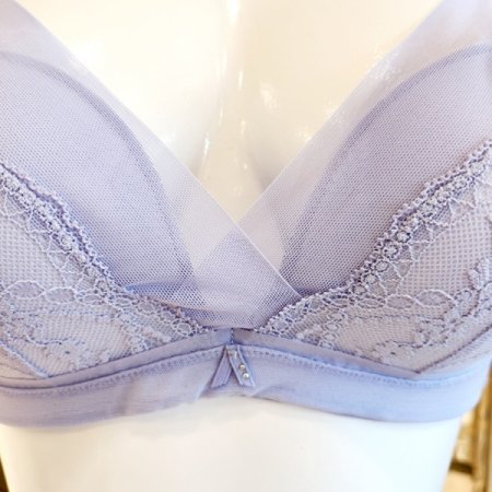 C컵 레이스 노와이어브라 팬티세트