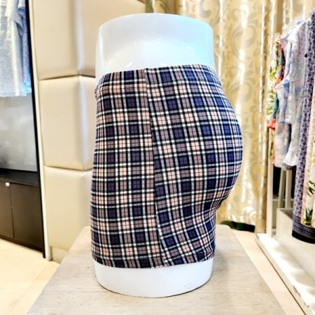 부드러운 체크 스판 남자 드로즈