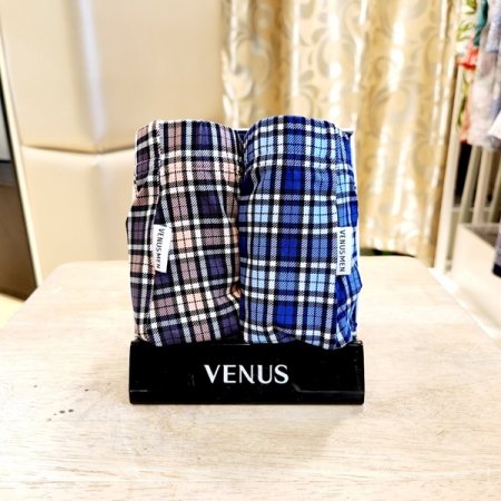 체크 스판 남자 드로즈 2종세트