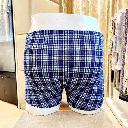 체크 스판 남자 드로즈 2종세트