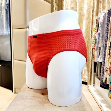 2색택1 메쉬 스판 남성 삼각팬티