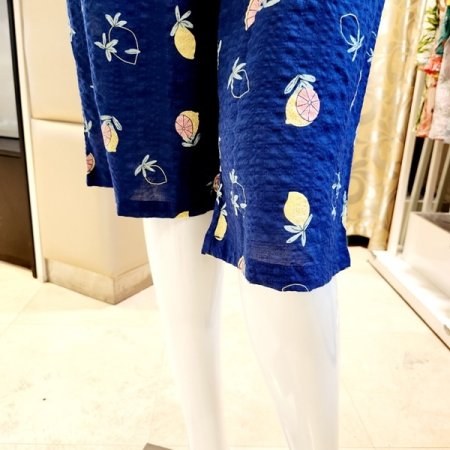 커플 레몬나염 여름 파자마세트