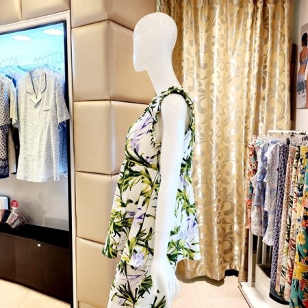 민소매 부직포패드 홈웨어상의