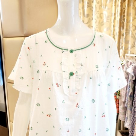 여름 앵두나염 원피스 파자마