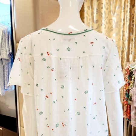 여름 앵두나염 원피스 파자마