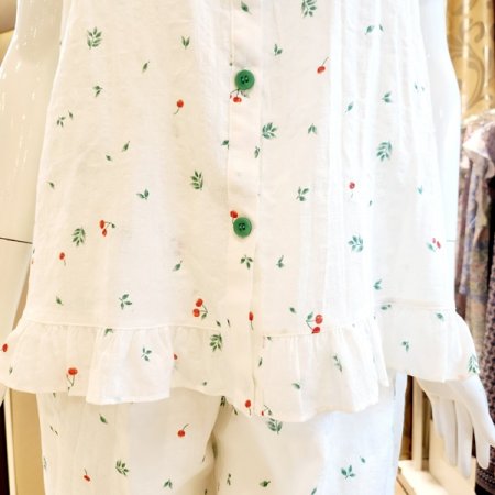 커플 앵두나염 여름 파자마세트