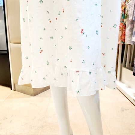 여름 앵두나염 커플잠옷 여원피스