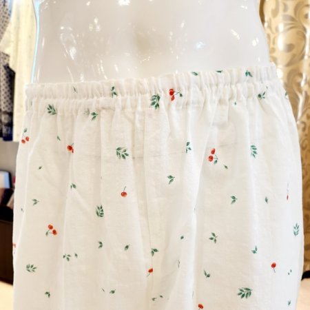 여름 앵두나염 커플잠옷 여원피스