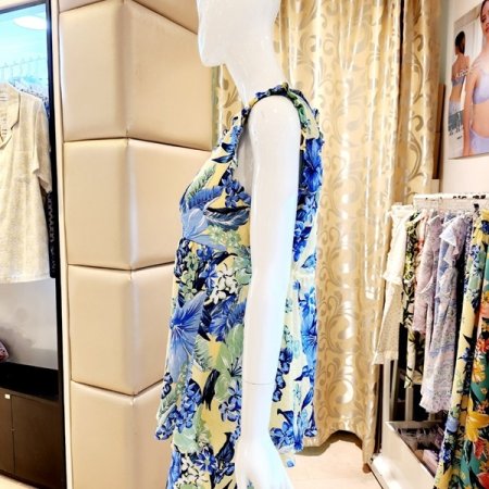 부직포패드 플라워 민소매상의