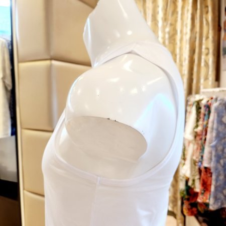 화이트 고급 면140수 남성런닝