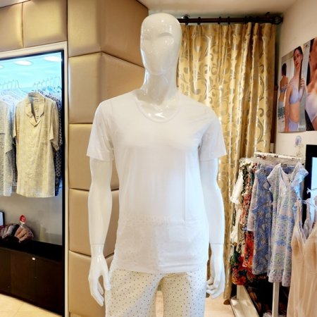 면140수 실켓 남성 반팔런닝