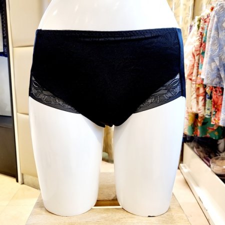 4색택1 여성스러운 헴라인팬티