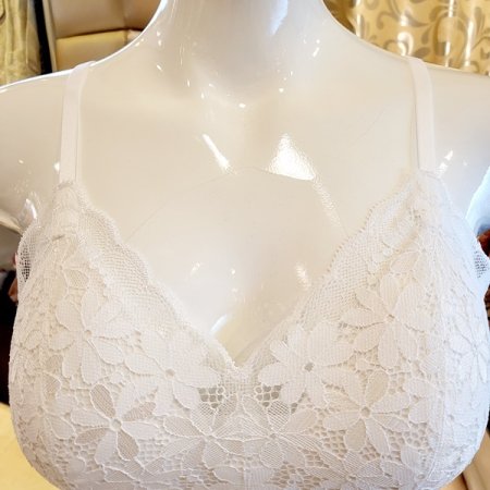 3색택1 자카드레이스 크롭탑 브라렛